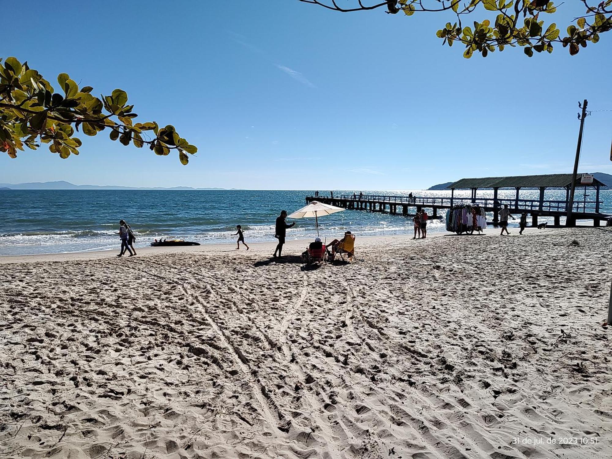 Apto 20 Metros Do Mar. Florianópolis Esterno foto